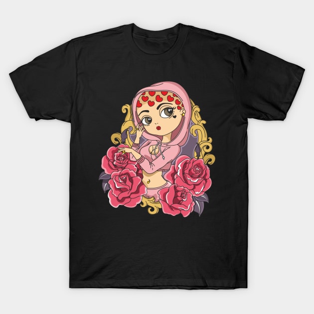 Amber Rose T-Shirt by idiotstile